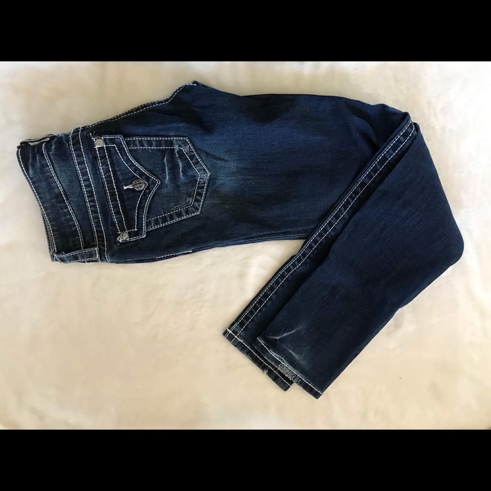 Miss Me skinny Jeans flap pocket SZ 28